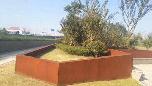来安耐候钢挡土墙